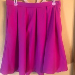 Pleaded tennis skirt